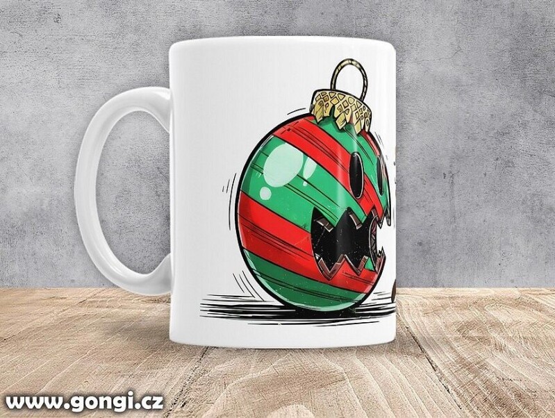 Hrnek - 0600 - Vánoce - Monster koule